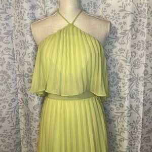 Two piece Halter Top, Skirt set